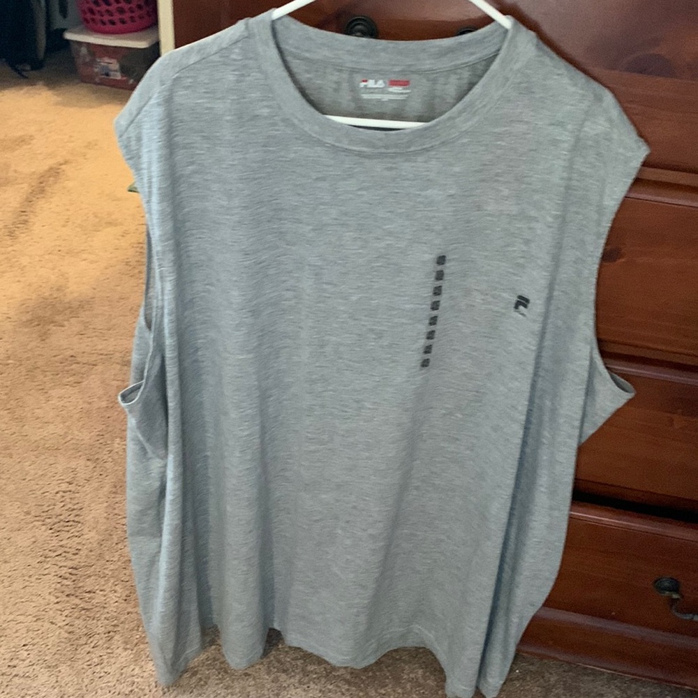 Fila Grey Sleeveless Tee
